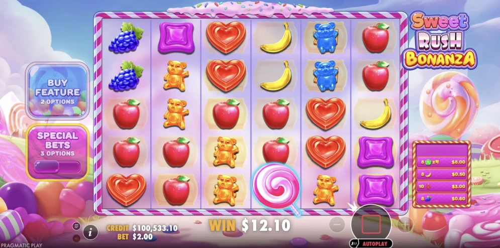 Sweet Rush Bonanza Slot