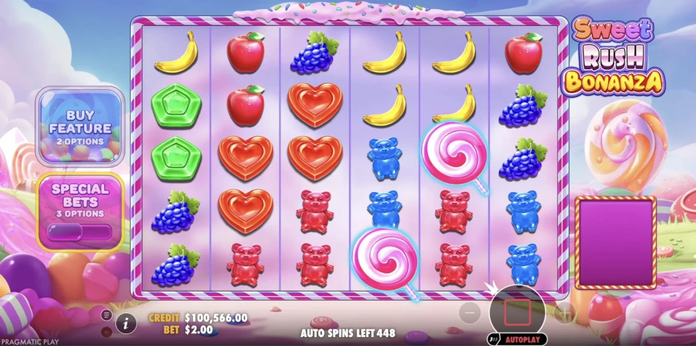 Sweet Rush Bonanza Slot
